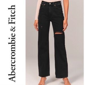 Abercrombie & Fitch High Rise 90s Relaxed Jean